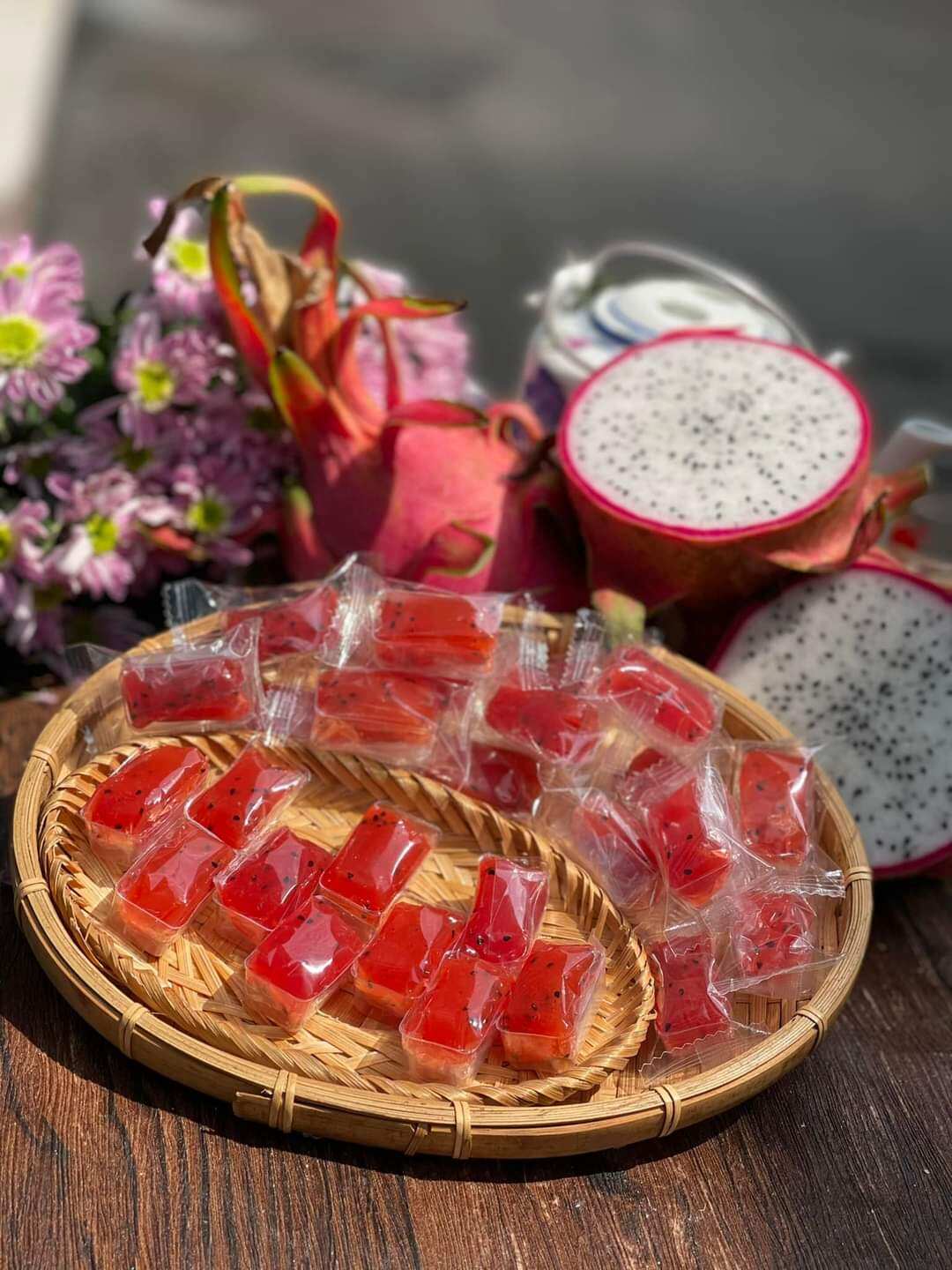 Mứt thanh long ép 500g
