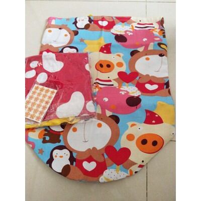 trò chơi nhảy bao bố kt 50x70