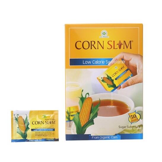 ĐƯỜNG BẮP CORN SLIM HỘP 50 GÓI