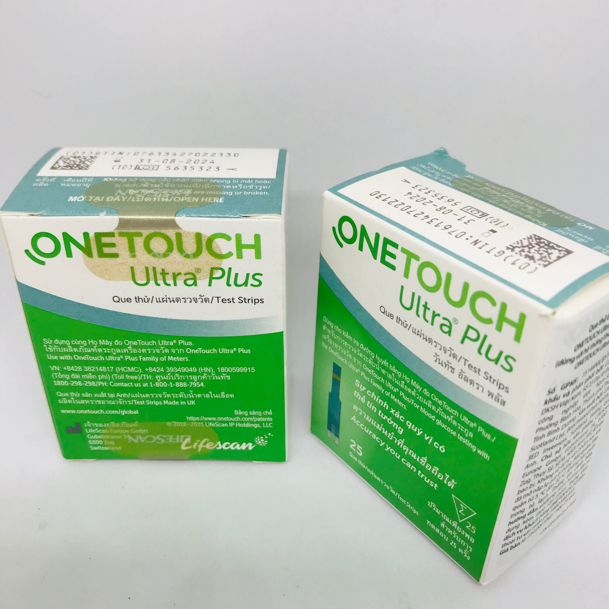 Que thử đường huyết Onetouch Ultra Plus