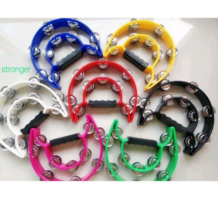 Trống lắc nhạc, sắc xô đồ chơi mầm non - Trống lắc tay bằng nhựa siêu xinh,siêu xịn.