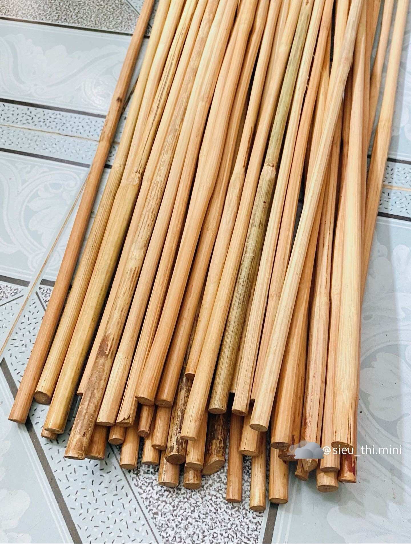 Sét 3 Que Mây Dẻo Vuốt Vỏ Láng Mịn - Sản Phẩm Mây Siêu Dẻo Dai, Bền Đẹp