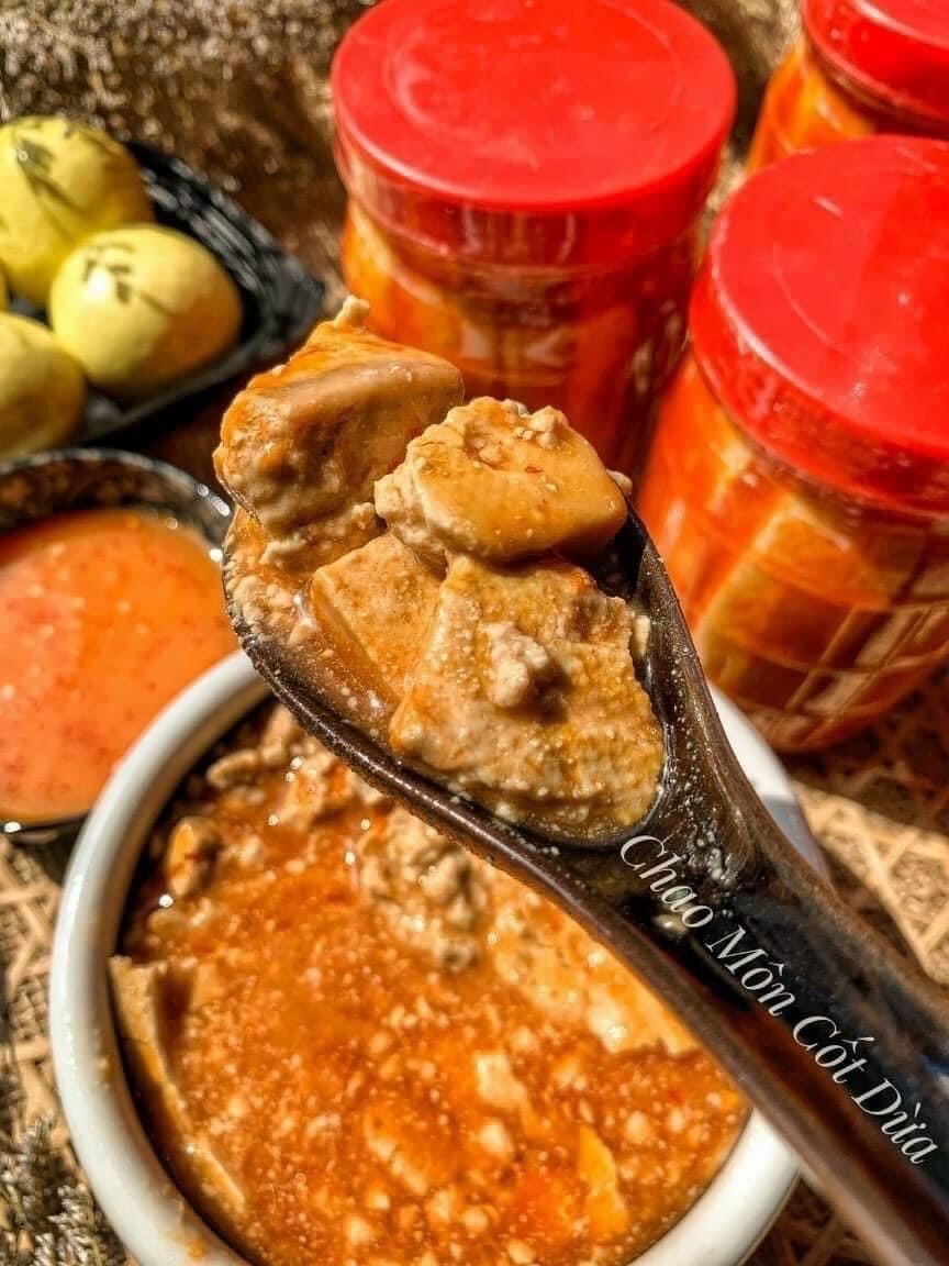 Chao môn cốt dừa hủ 700g