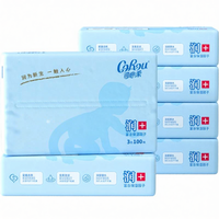 COROU | Khăn Ướt Dưỡng Ẩm Cho Bé 100 Tờ 6 Gói