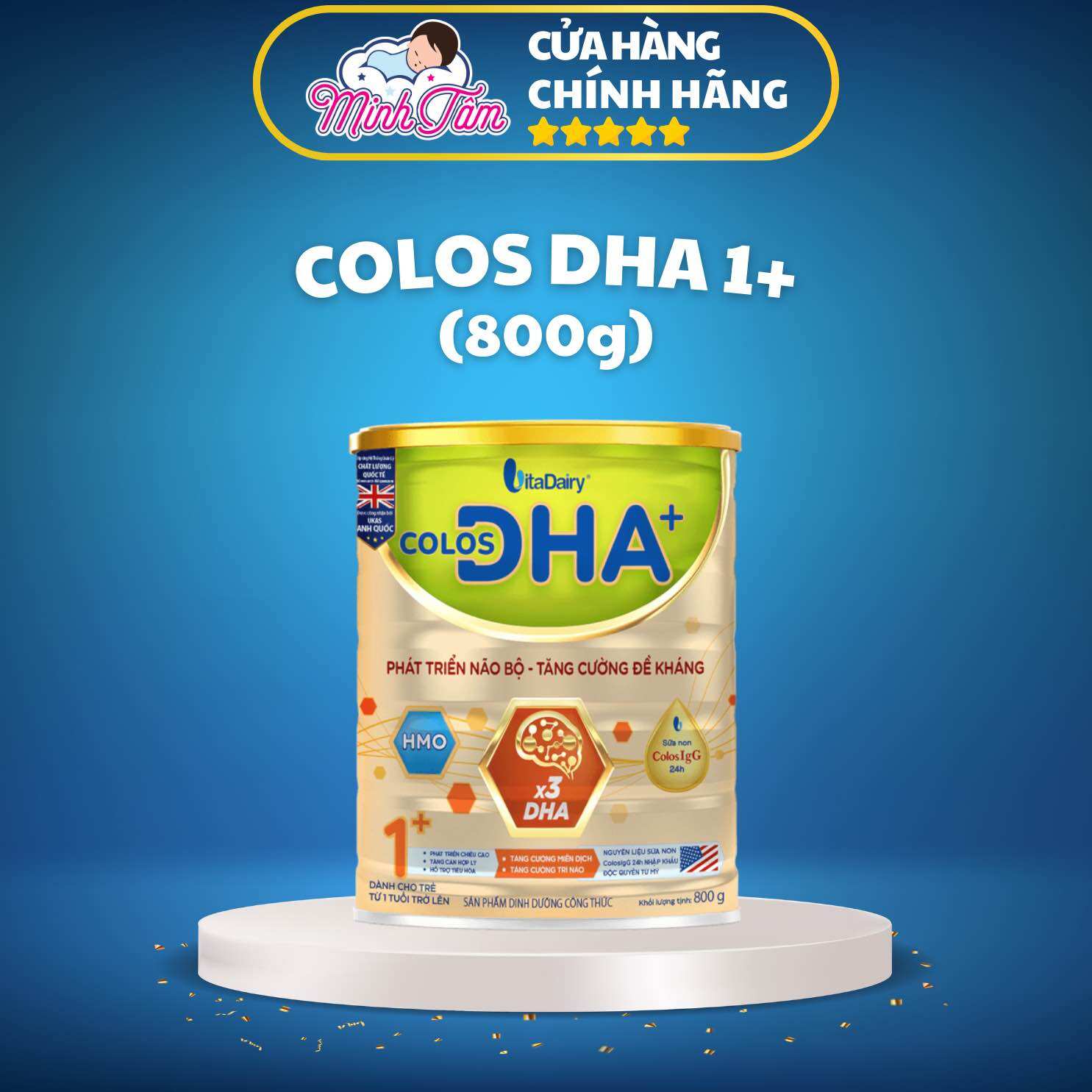 Sữa bột colos dha 1+