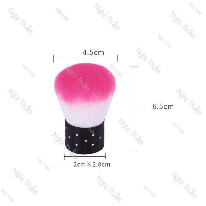 Chổi phủi bụi nail, cọ phủi bụi nail