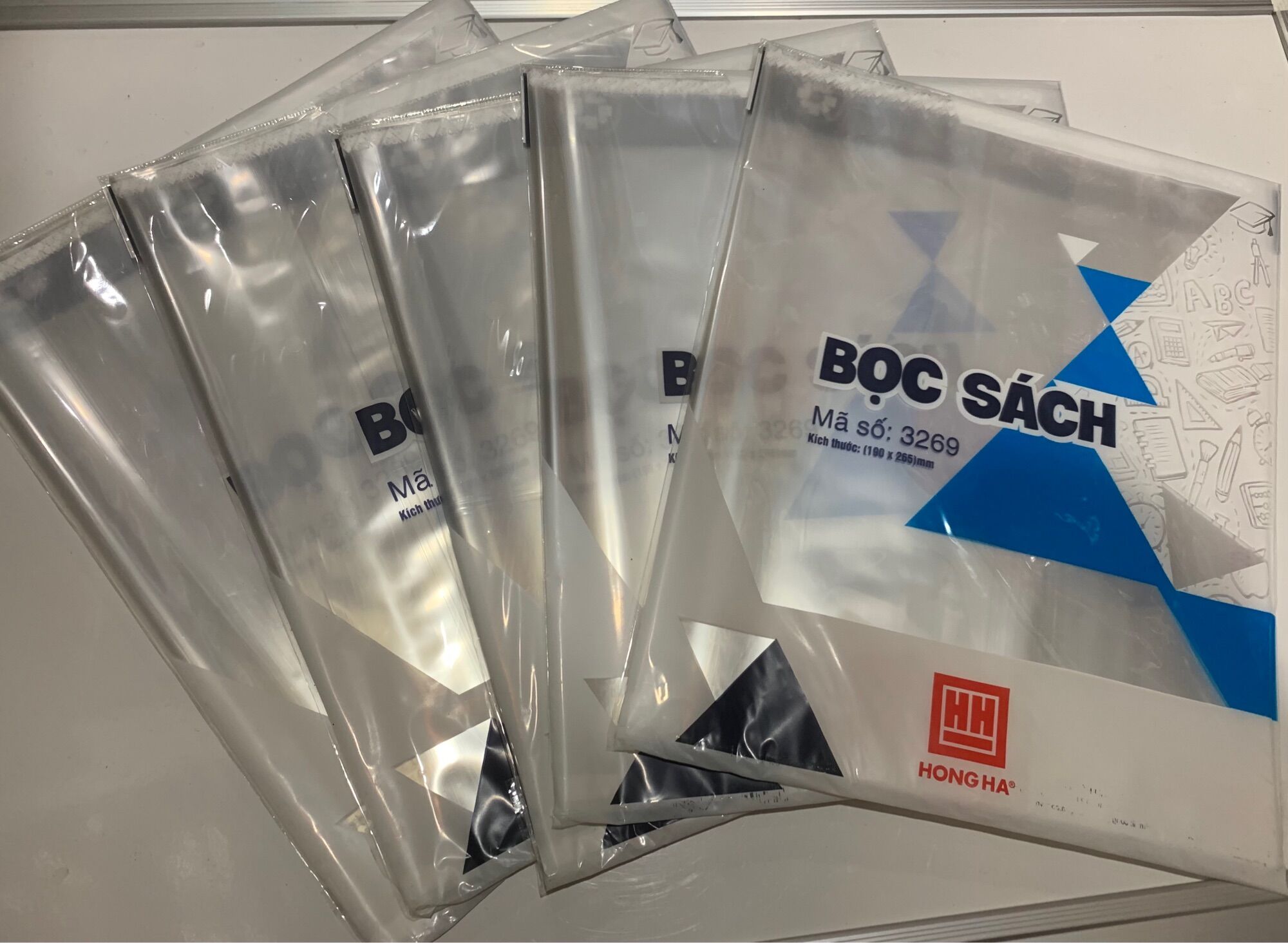 Bọc sách khổ to (tập 10 chiếc)