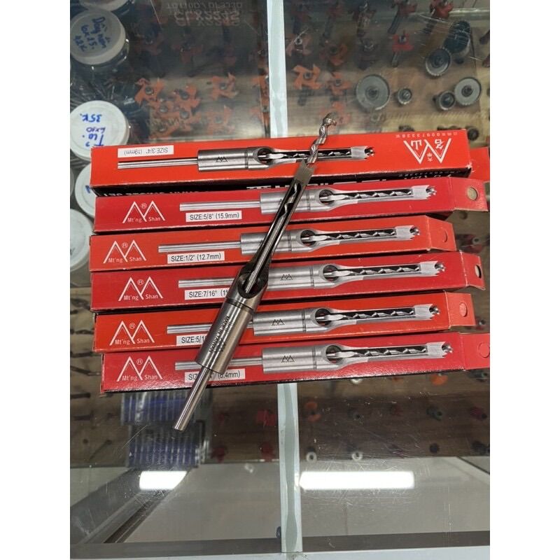 Mũi khoan gỗ đục mộng vuông từ 6mm-12mm