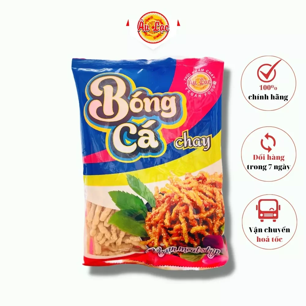 Bóng cá chay âu lạc ngon bổ 100g thực phẩm chay âu lạc