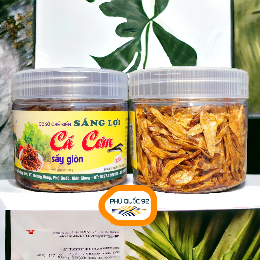 Cá Cơm Sấy Giòn Phú Quốc hủ 100g