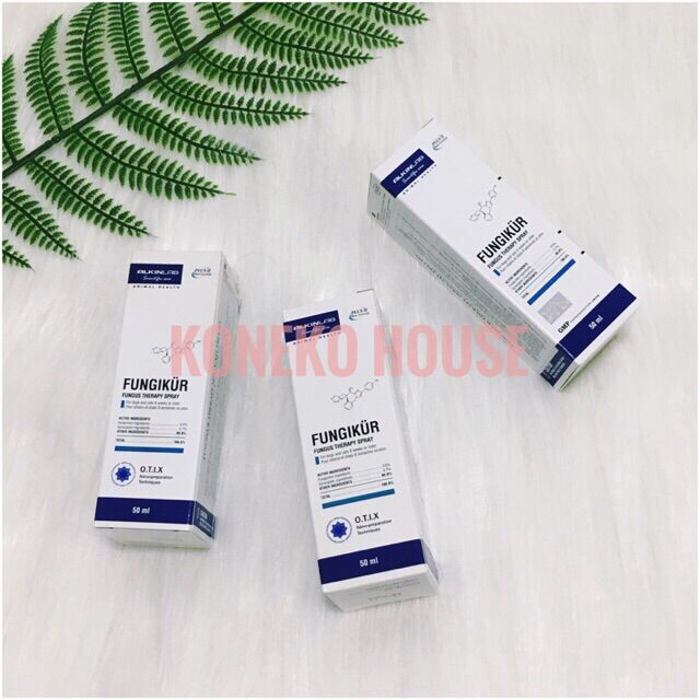 Thuốc trị nấm cho mèo Alkin Fungikure 50ml