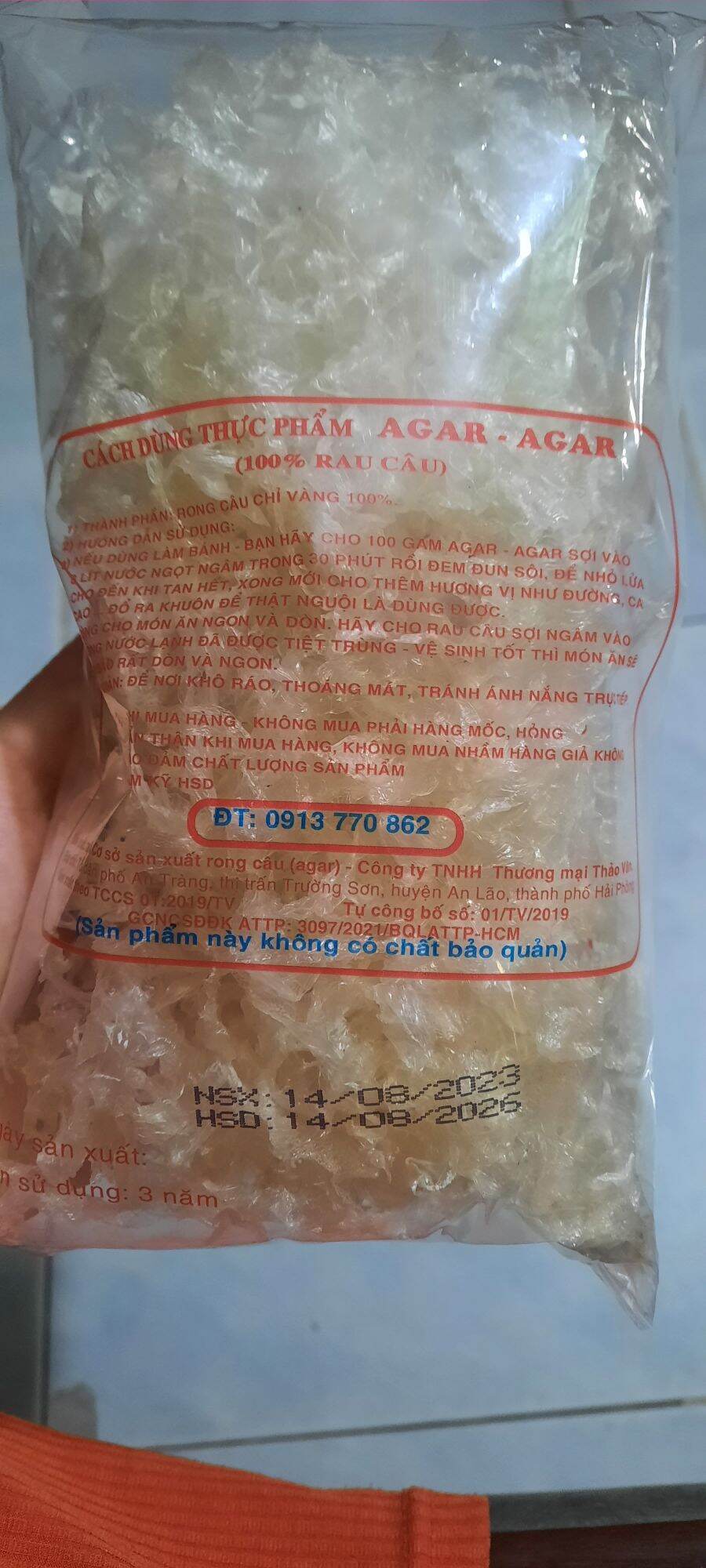 Râu câu sợi Thảo Vân gói 30g