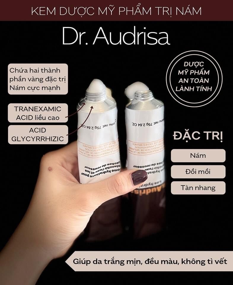 Kem dưỡng da DR.AUDRISA - Thuỵ sĩ