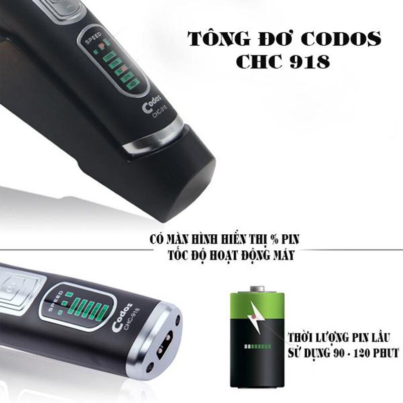 Tông đơ codos 918