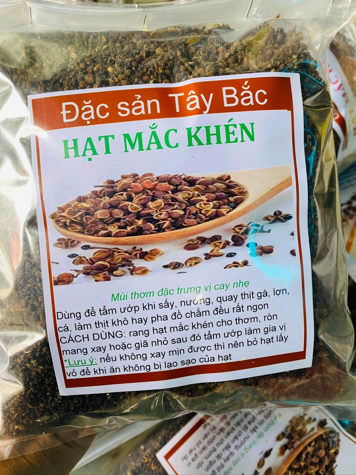 HẠT MẮC KHÉN TÂY BẮC Cực Thơm Gia vị mắc khén ướp món ăn, chấm đồ nướng 250g