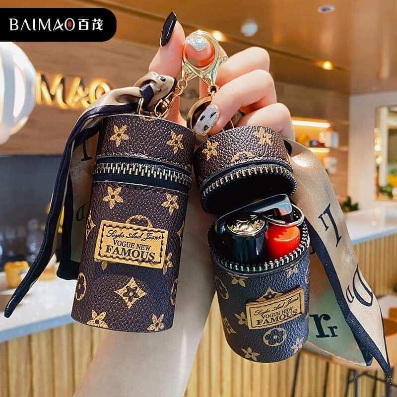 Móc khoá túi xách mini đựng son