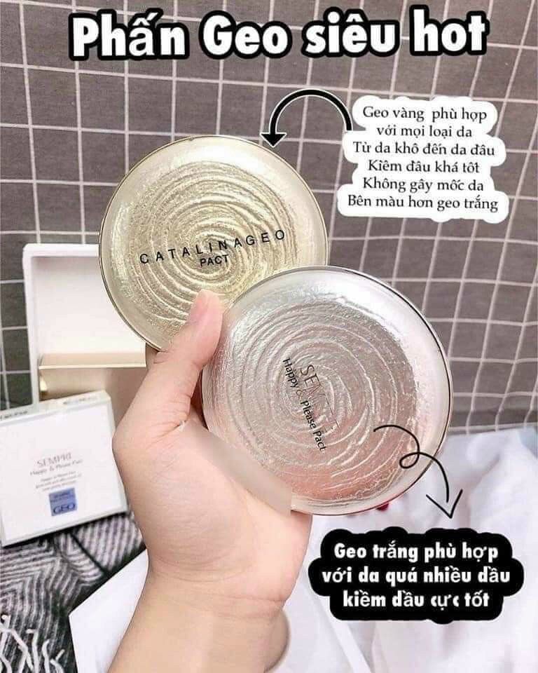 Phấn phủ geo trắng - vang hàn quốc