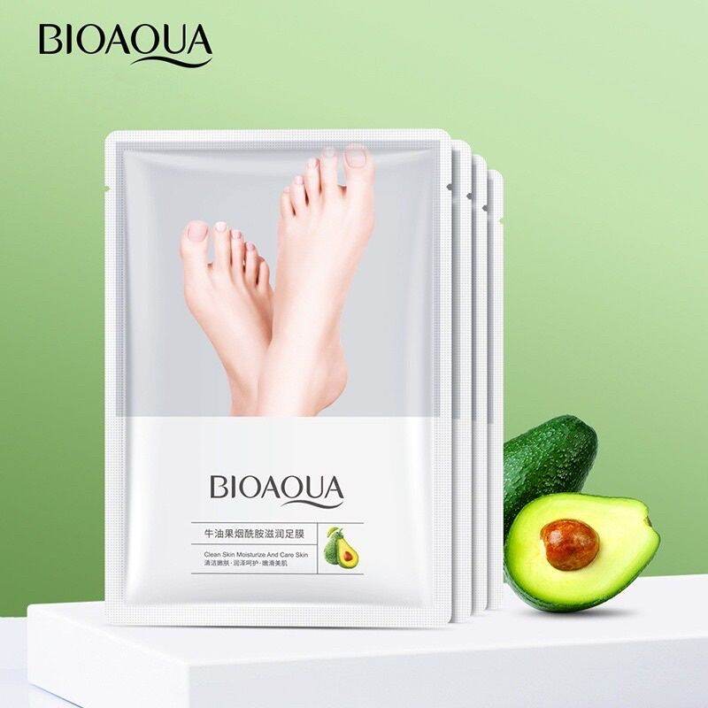 Mặt nạ dưỡng da chân chiết xuất từ trái bơ Bioaqua nhập khẩu