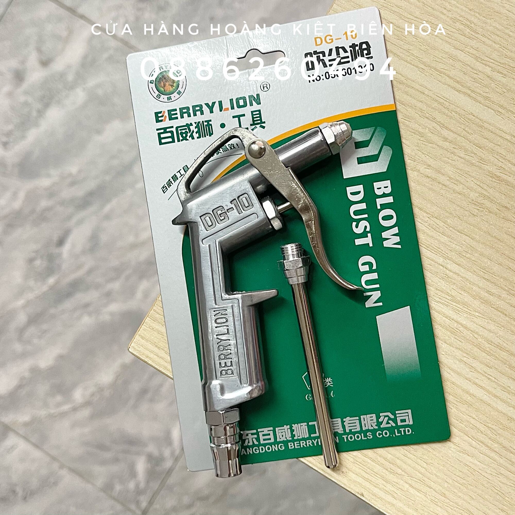 DỤNG CỤ XỊT HƠI BERRYLION