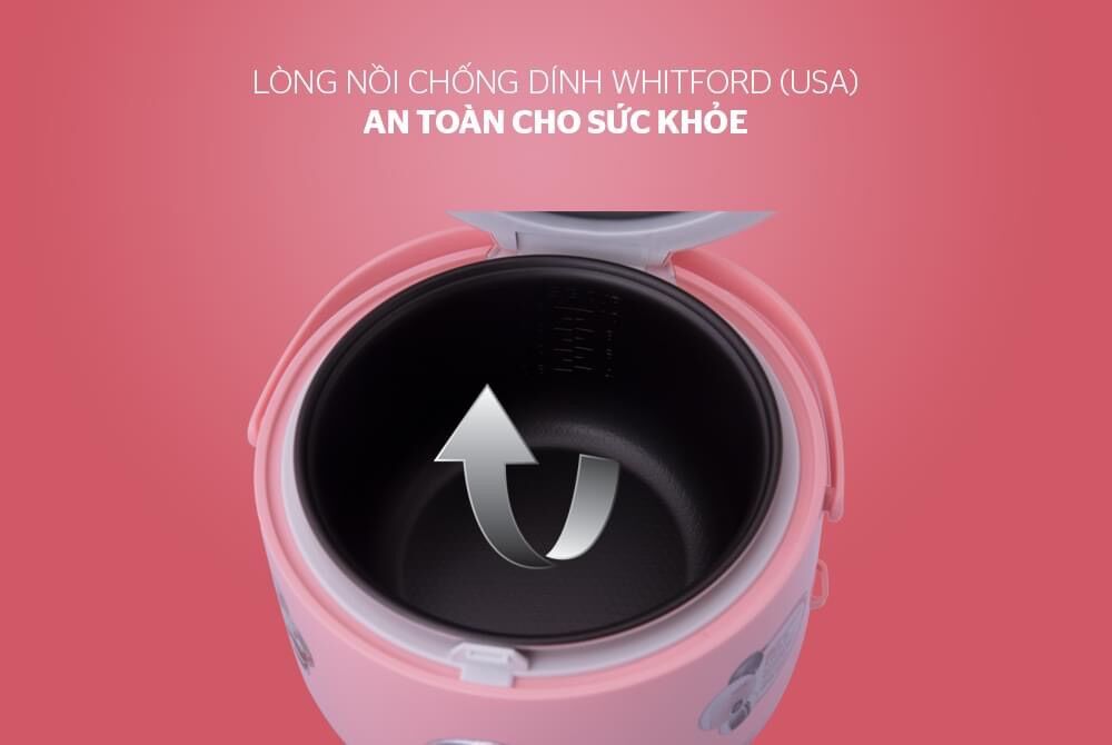 Nồi cơm điện 1.8l Happy time HTD8521P