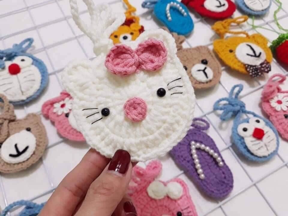 Túi đeo đựng tỏi cho bé kèm quà tặng
