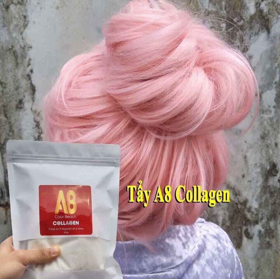 Bột tẩy A8, tẩy tóc k rát da đầu_500gr
