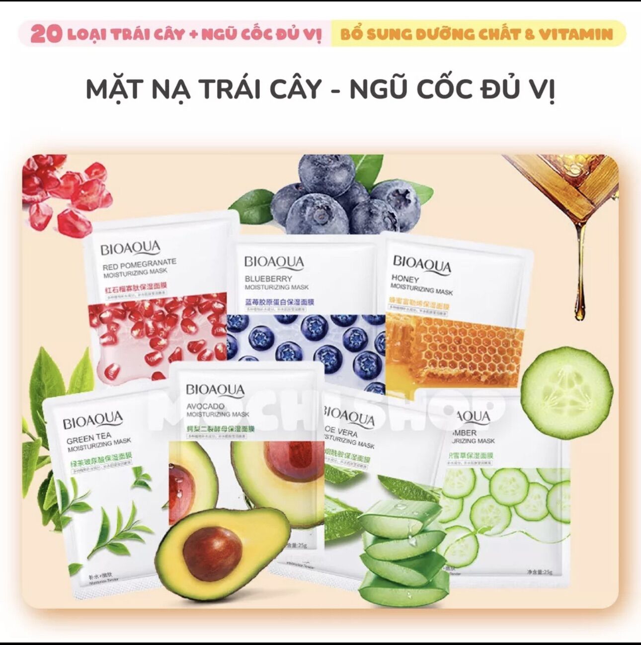 Combo 10 miếng mặt nạ ( chọn ngẫu nhiên màu)