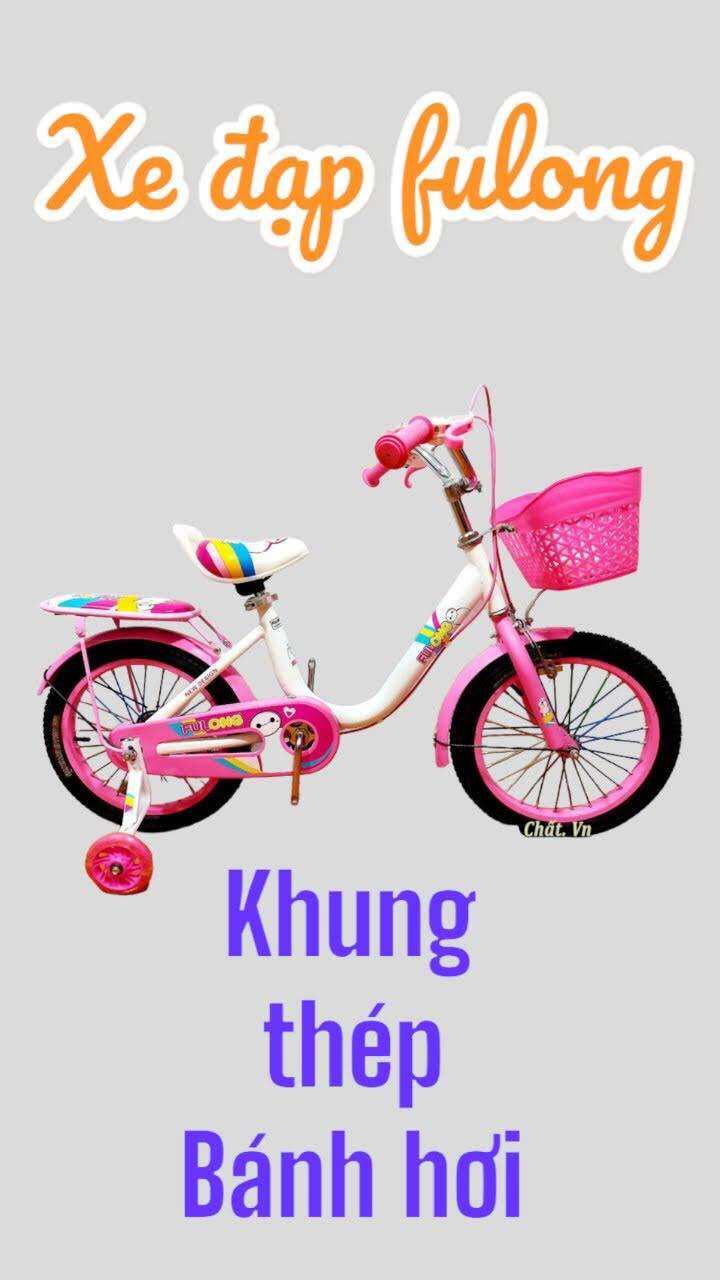xe đạp cho bé gái từ 2-9 tuổi