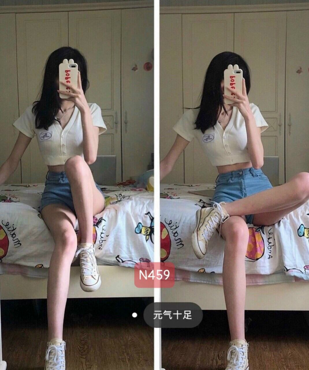 ÁO KIỂU CỔ V BS