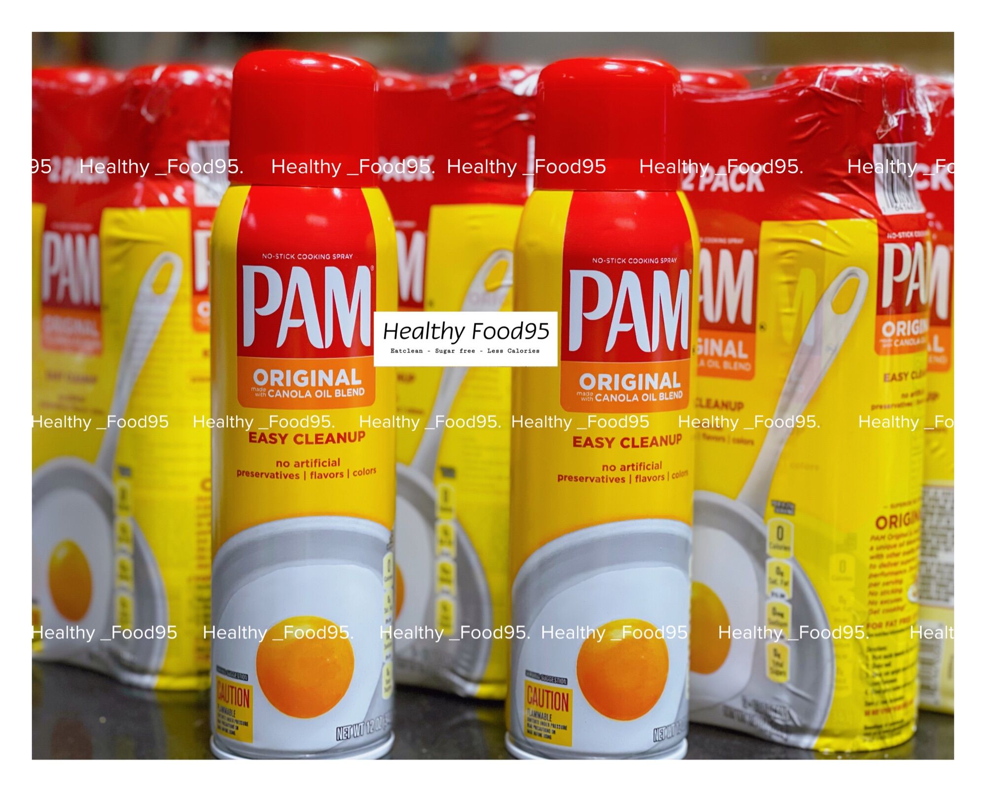DẦU PAM ko calo dạng xịt 12 oz ( xịt được 1.200 lần )