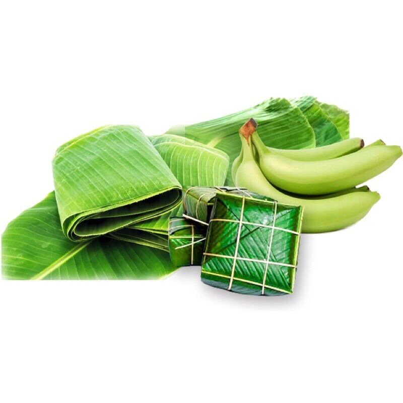 100 Grams of Fresh Banana Leaves for Cake Wrapping