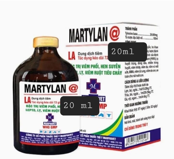 Martylan @la 20ml viêm phổi hen