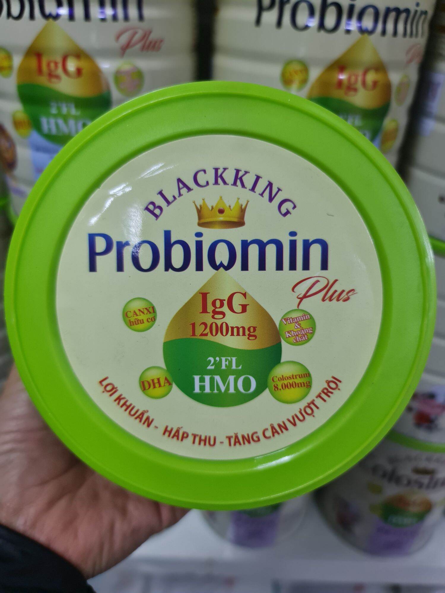 Sữa blackking probiomin plus từ 1- 10 tuổi (lon 400G)