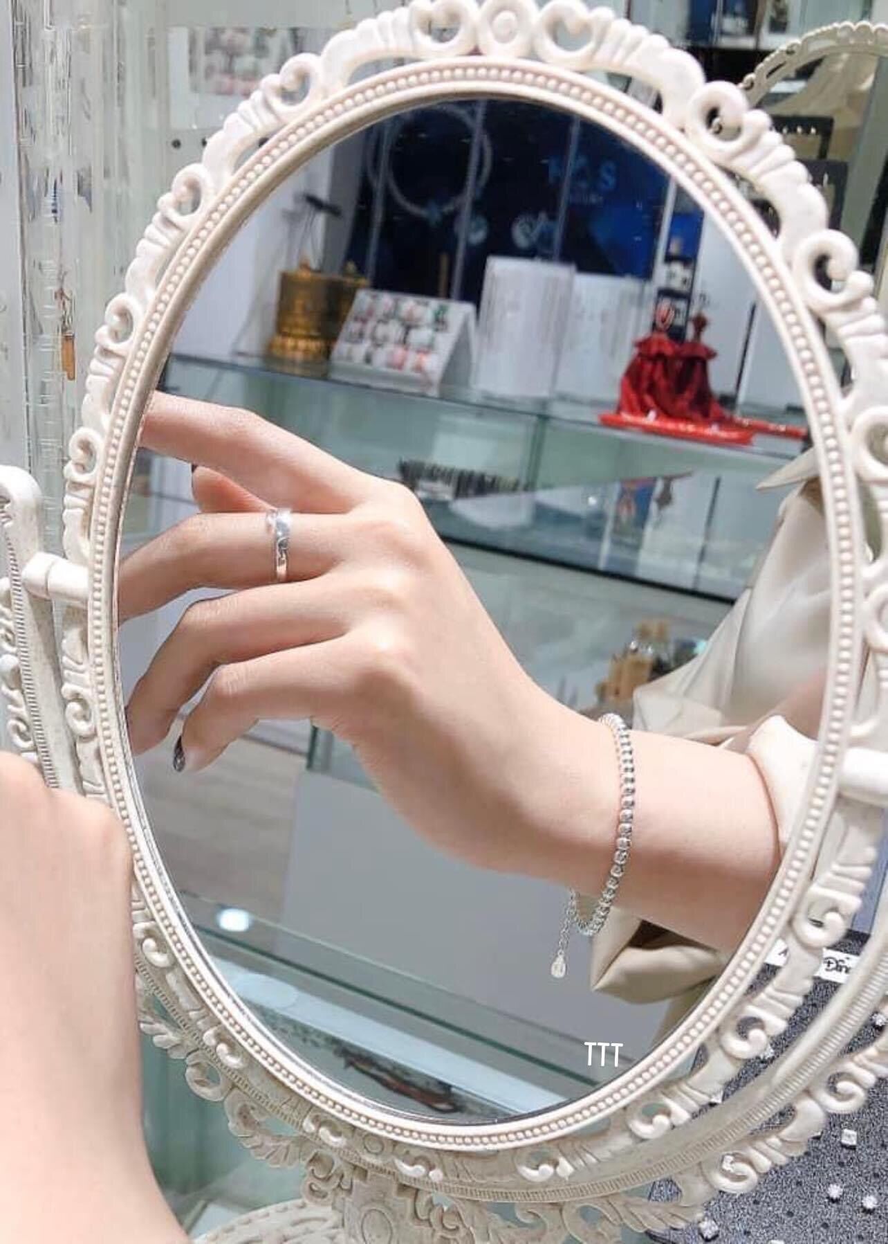 Lắc tay bi bạc nữ. Bạc đẹp