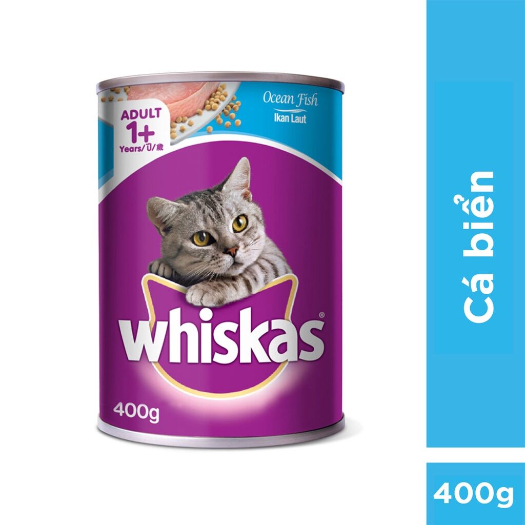Pate Whiskas lon 400g