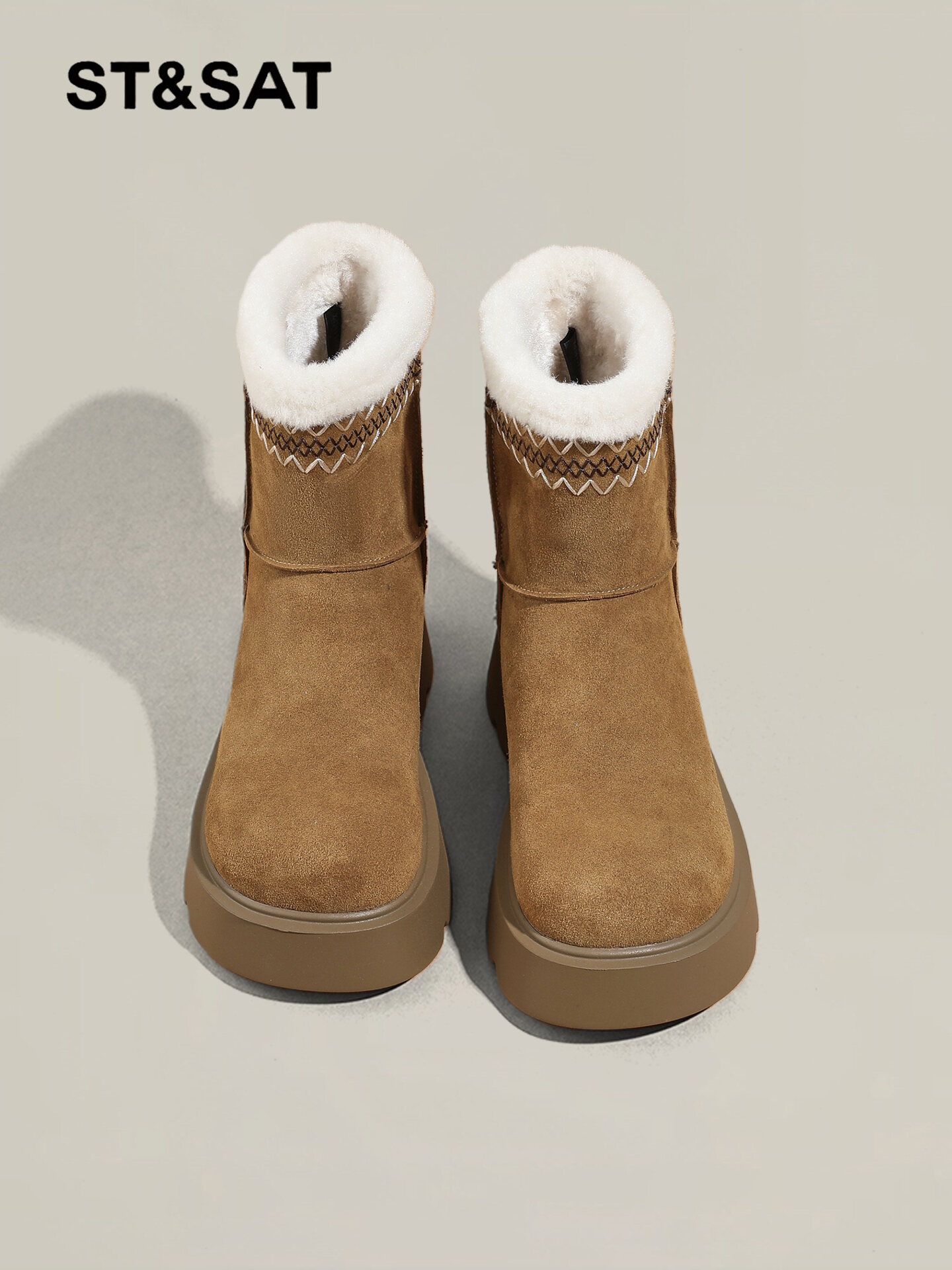 ST&SAT | Slimming Warm Winter Snow Boots Women Giá  2,286,000 Đồng*Miễn phí vận chuyển