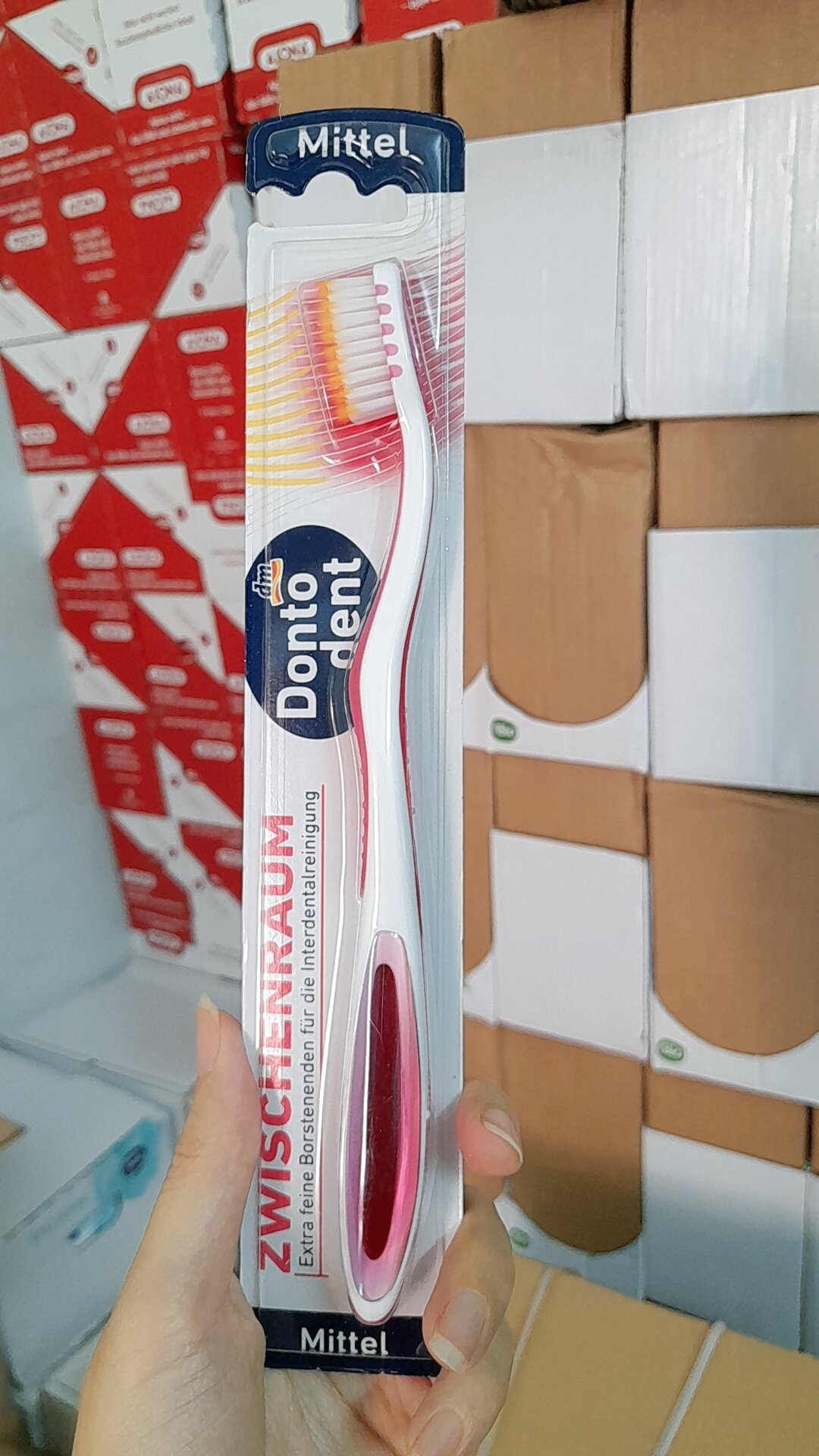 Bàn chải đánh răng mềm Dontodent - Hàng nội địa Đức