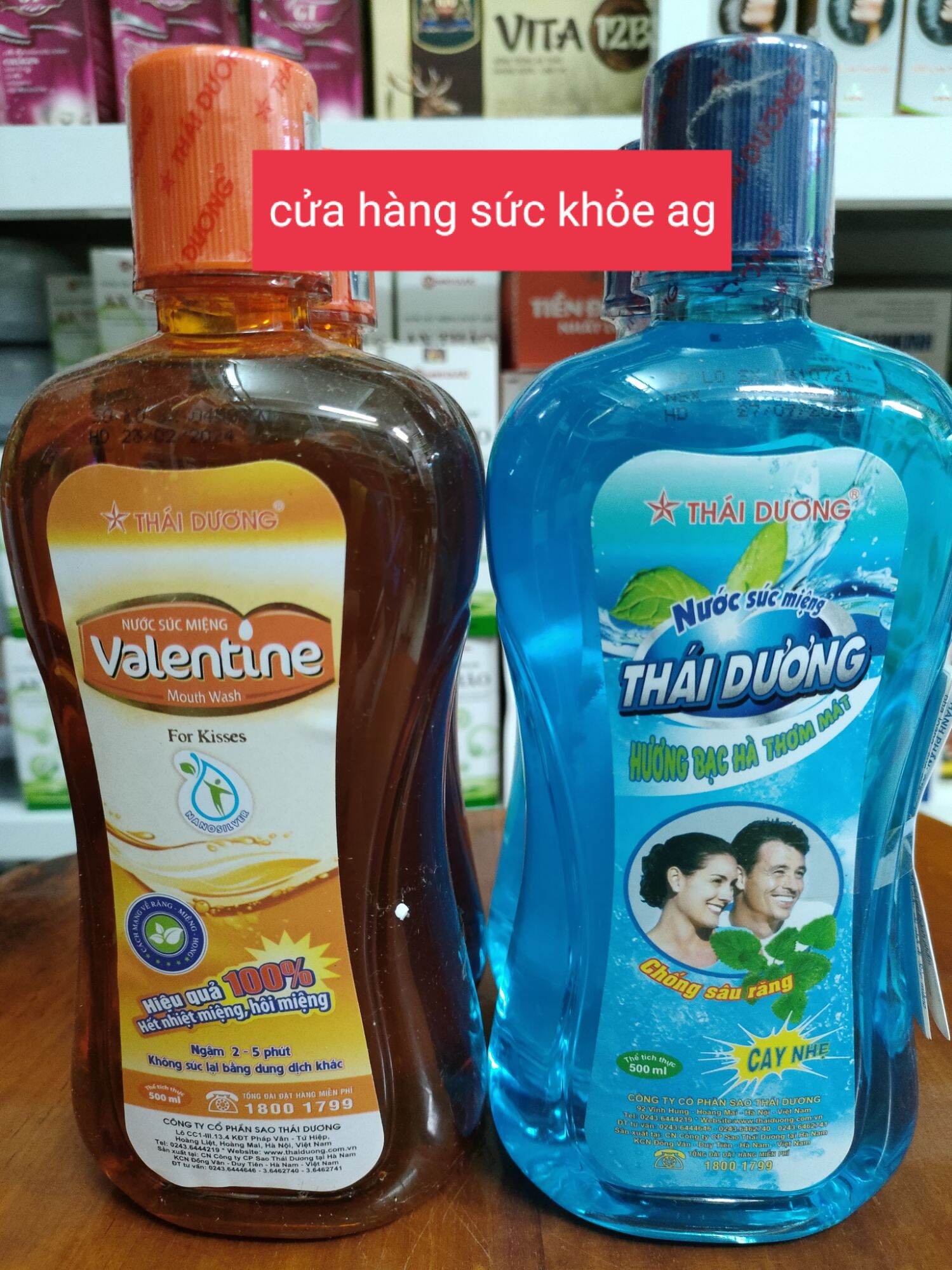 Nước súc miệng thái dương