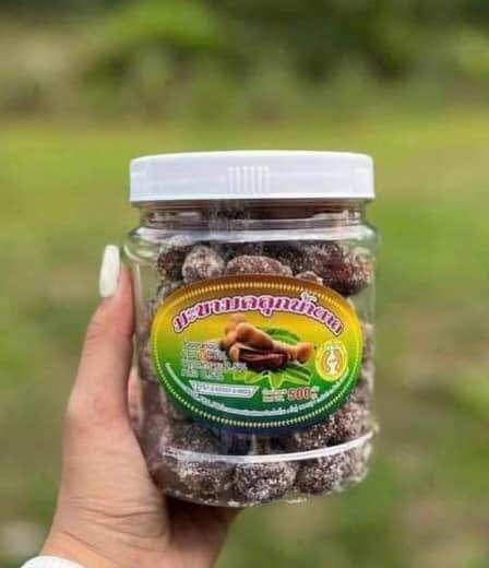 Me Lào ngào đường 500gr (kèm muối tôm)