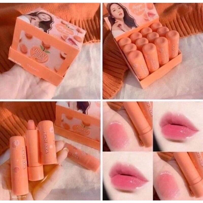 Son Dưỡng Môi Hồng Hương Đào Tanako Thái Lan
