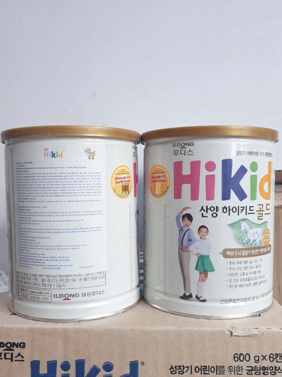 Sữa dê núi Hikid Gold 700g