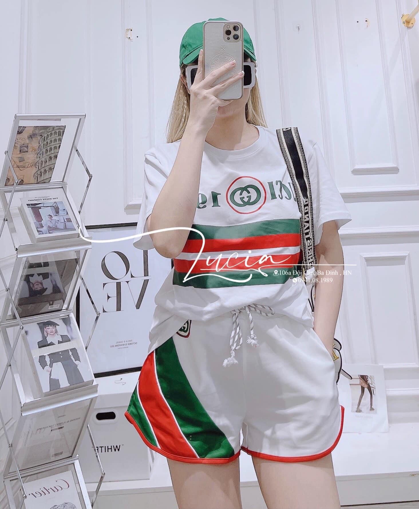 SÉT 3 MÓN BỘ ĐÙI GUC.Cii KÈM MŨ TL09