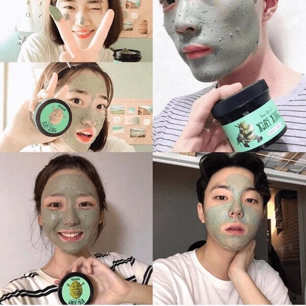 MẶT NẠ ĐẤT SÉT TƯƠI I'M THE REAL SHREK PACK