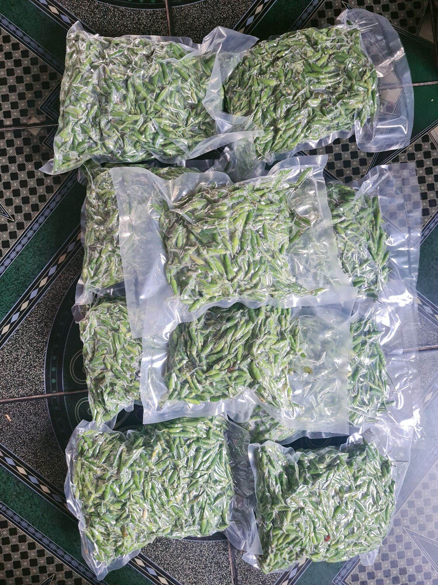 ớt xiêm xanh rừng 0,5kg
