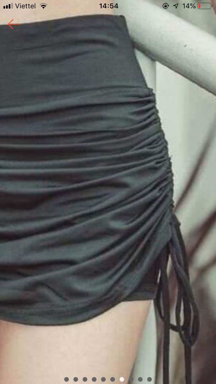 (Size 40-95kg) Quần bơi,chân váy bơi thun lạnh full đen cho nữ