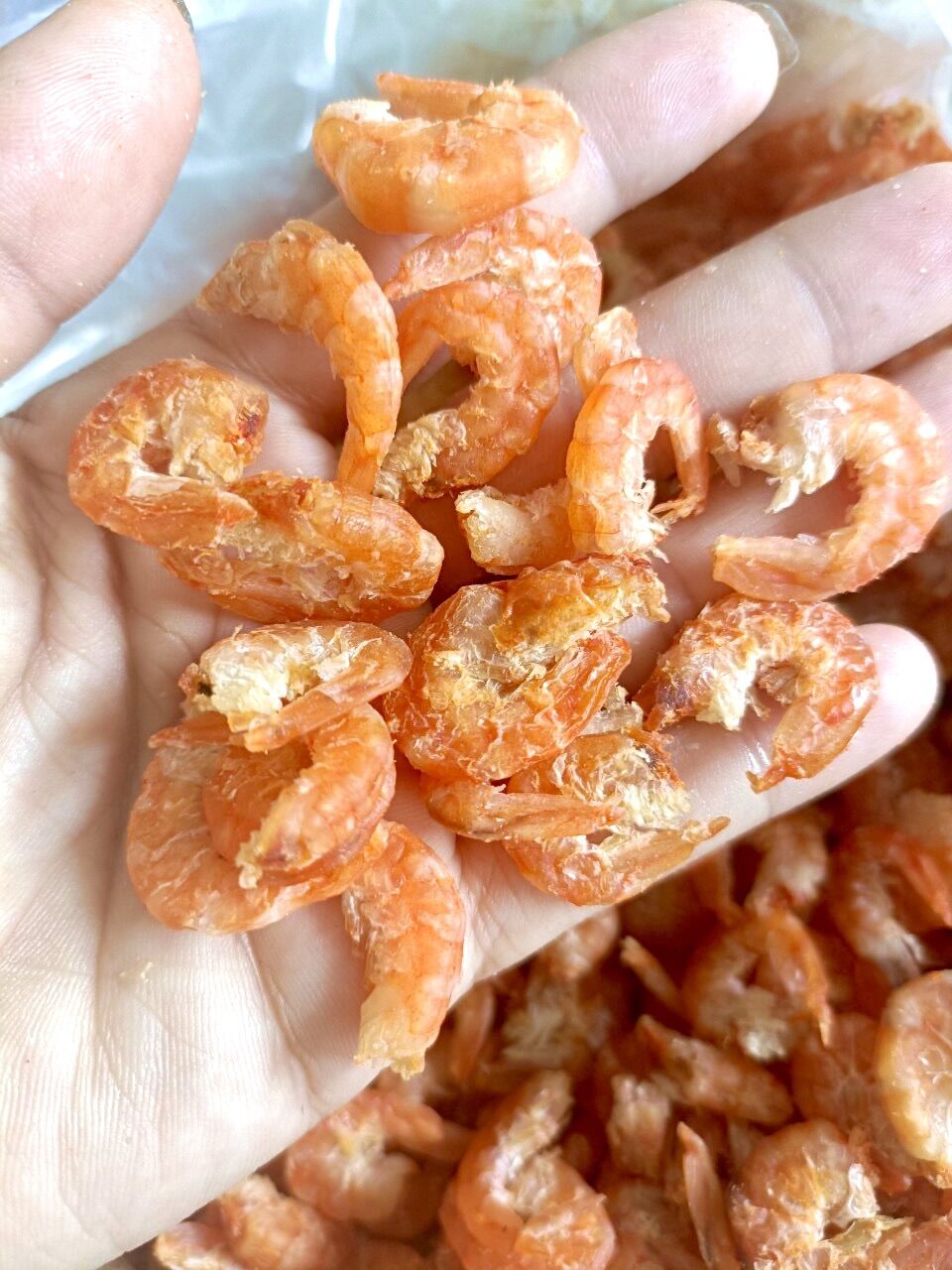 Tôm khô làm từ tôm sắt đặc sản cà mau