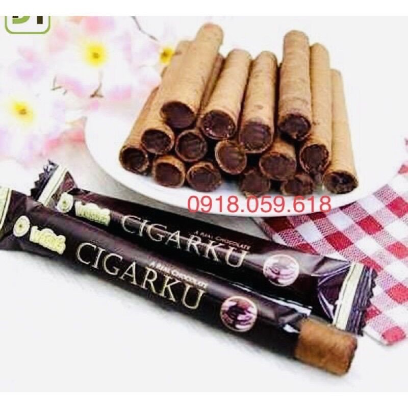 [HCM]Hộp 20 thanh Bánh quế Wasuka nhân Socola