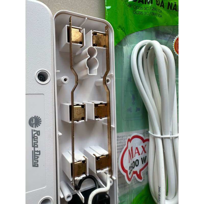 Ổ cắm kéo dài Rạng Đông OC05 - OC06 10A