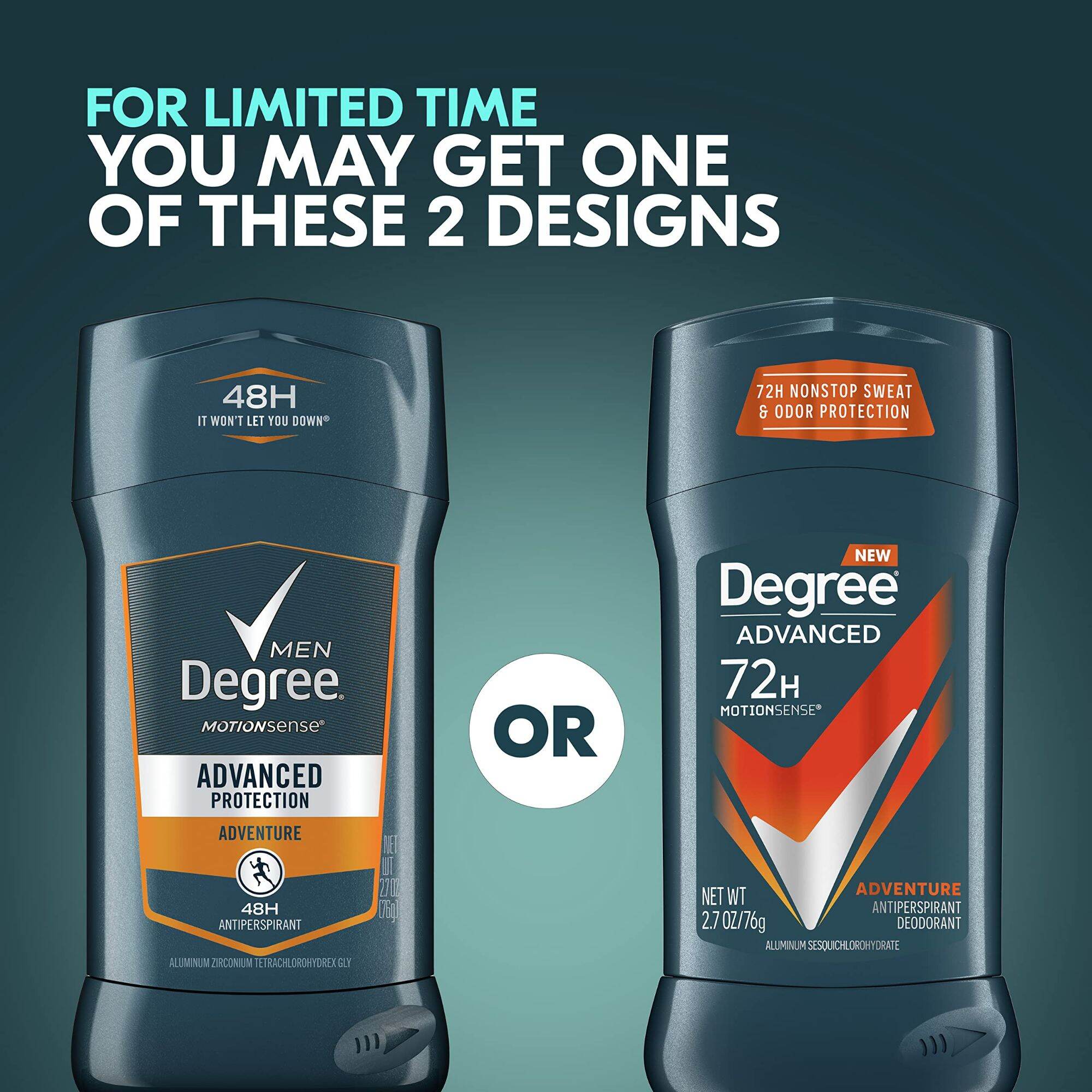Degree Arctic Deodorant Wax (85g) - American Product