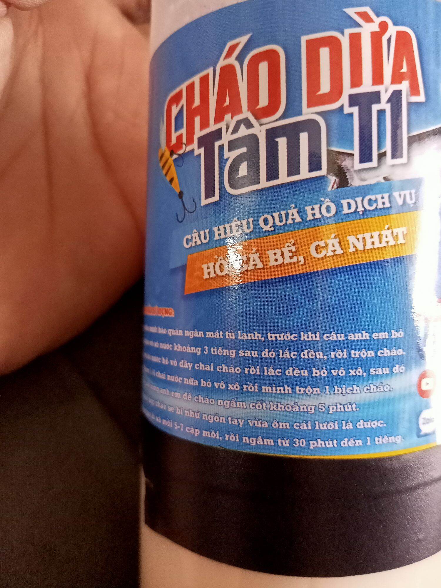 cháo dừa câu cá tâm t1